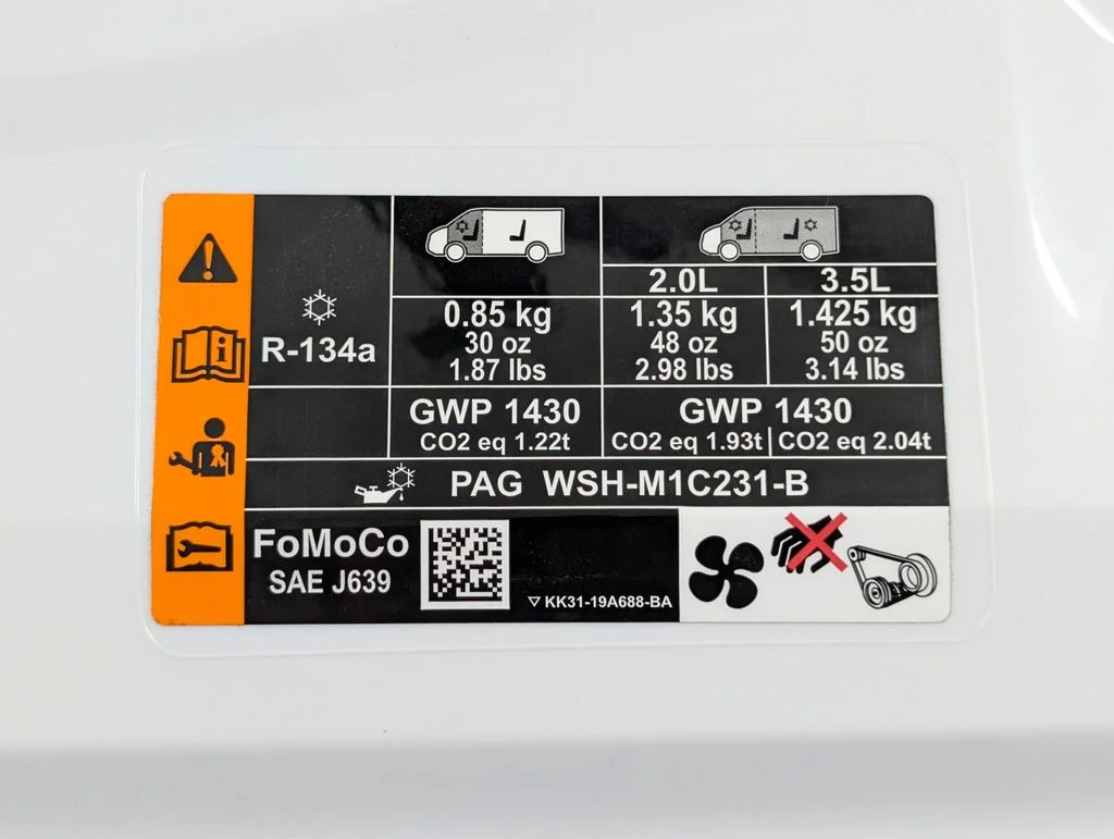 New 2026 Oxford White Ford Cargo Van image 23