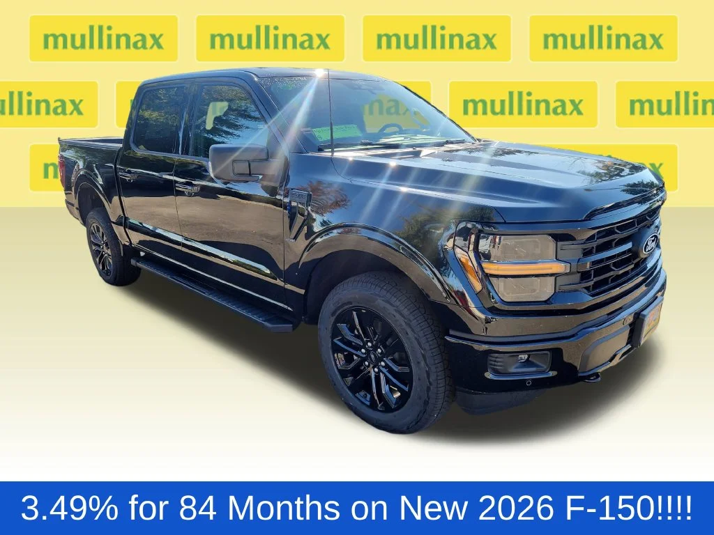 New 2026 Black Ford XLT image 1