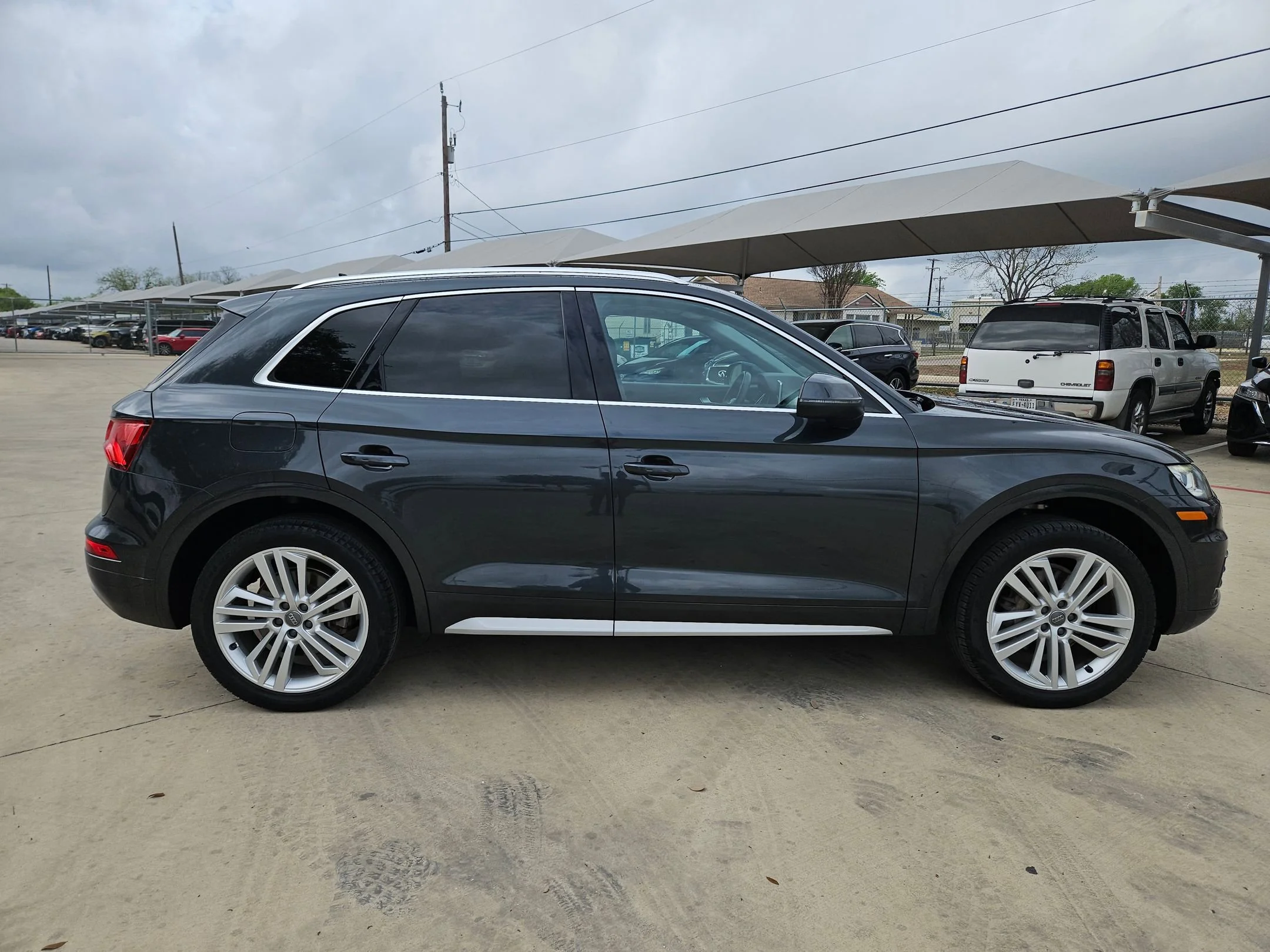 Used 2019 Audi Q5 Premium Plus with VIN WA1BNAFY7K2015593 for sale in Selma, TX