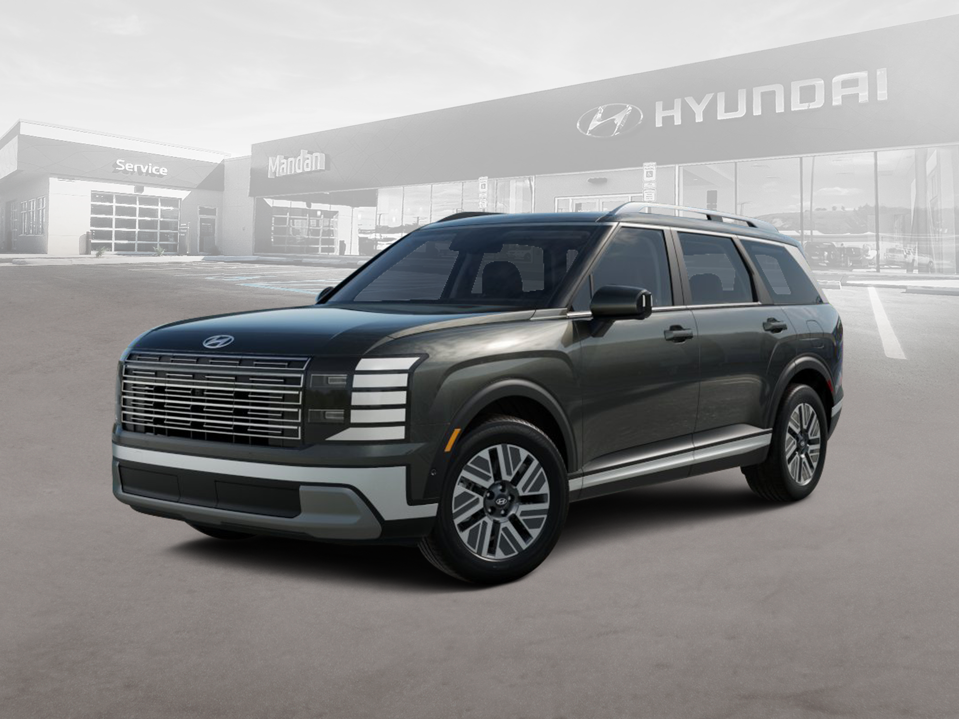 New 2026 Silver Hyundai SEL Premium 7P image 2