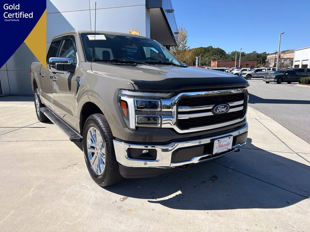 Certified Used 2025 Gray Ford Lariat image 1