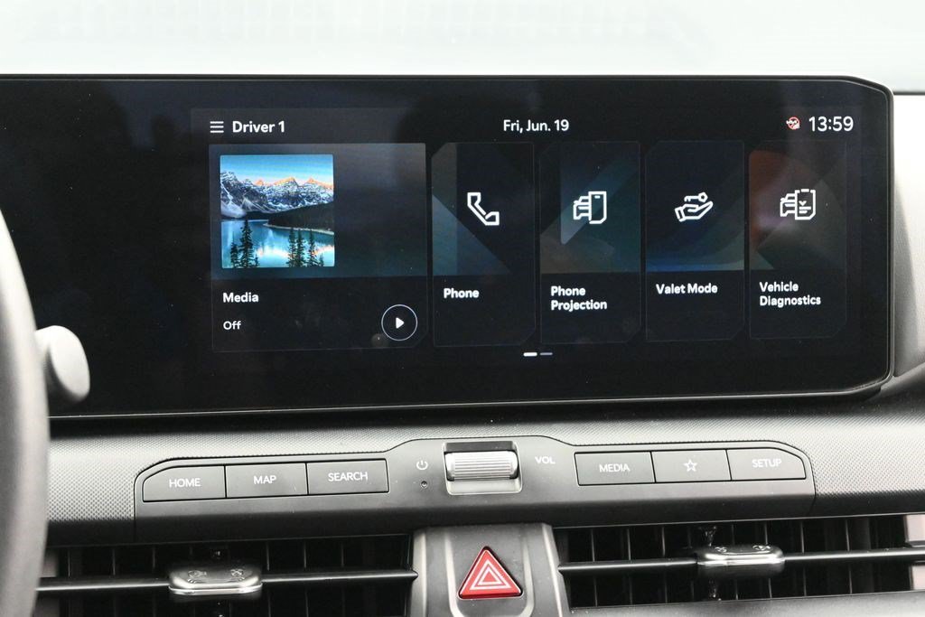 Used 2025 Aurora Black Pearl Kia LXS image 18