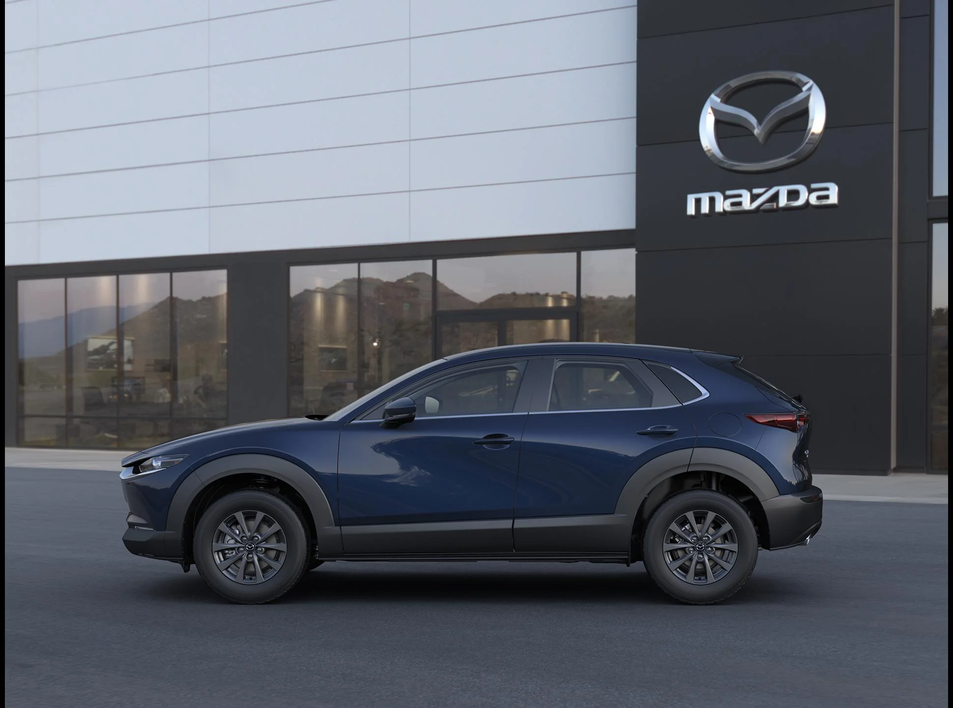 New 2026 Deep Crystal Blue Mica Mazda 2.5 S AWD image 3