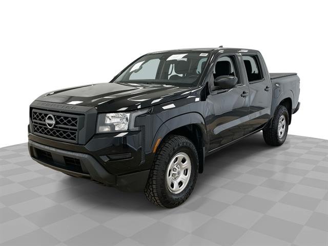 Black 2022 Nissan Frontier S Crew Cab 4WD Pickup Truck Four-Wheel Drive