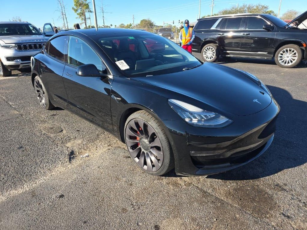 Used 2021 Tesla Model 3 Base with VIN 5YJ3E1EC9MF850417 for sale in Miami, FL