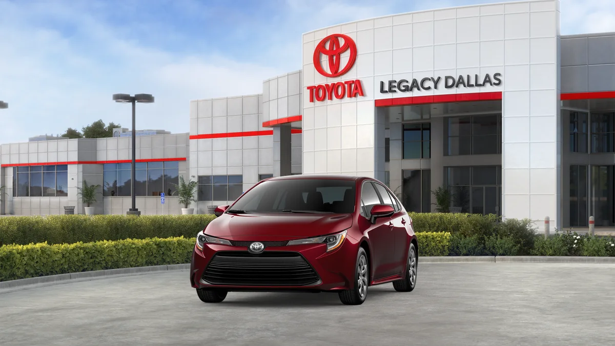 New 2026 Ruby Flare Pearl Toyota LE image 19