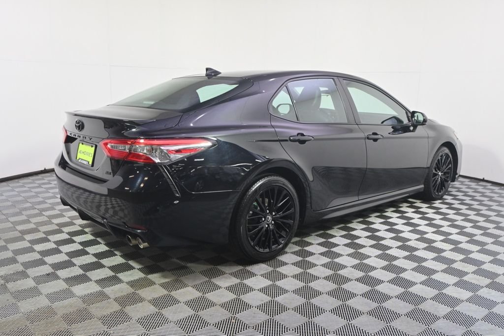 Used 2019 Midnight Black Metallic Toyota SE image 7