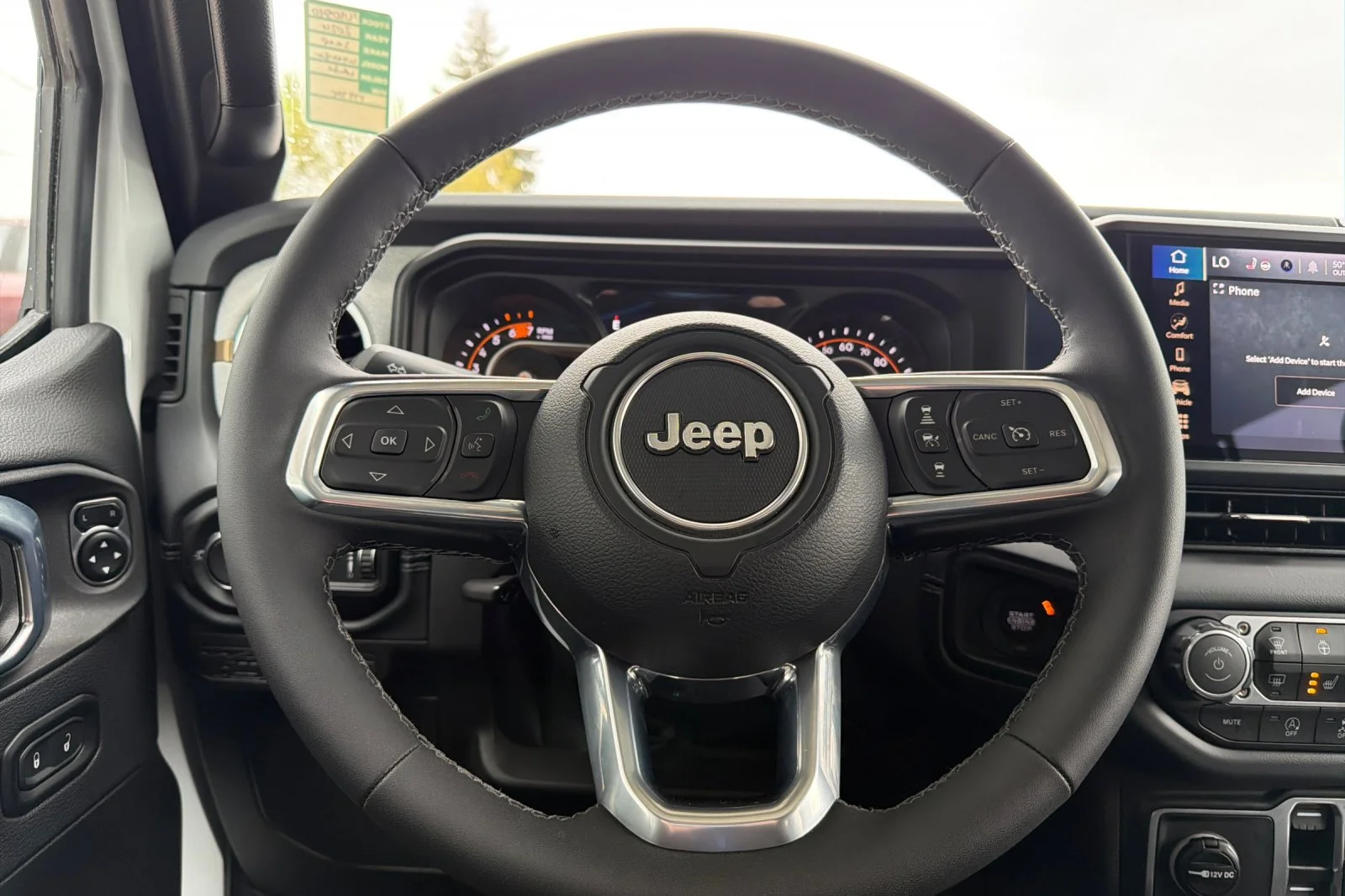 Used 2026 Bright White Clearcoat Jeep Sahara image 22