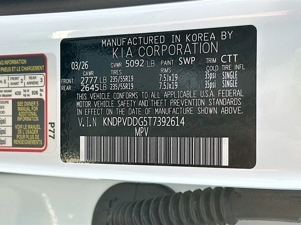 New 2026 Snow White Pearl Kia X-Line image 31