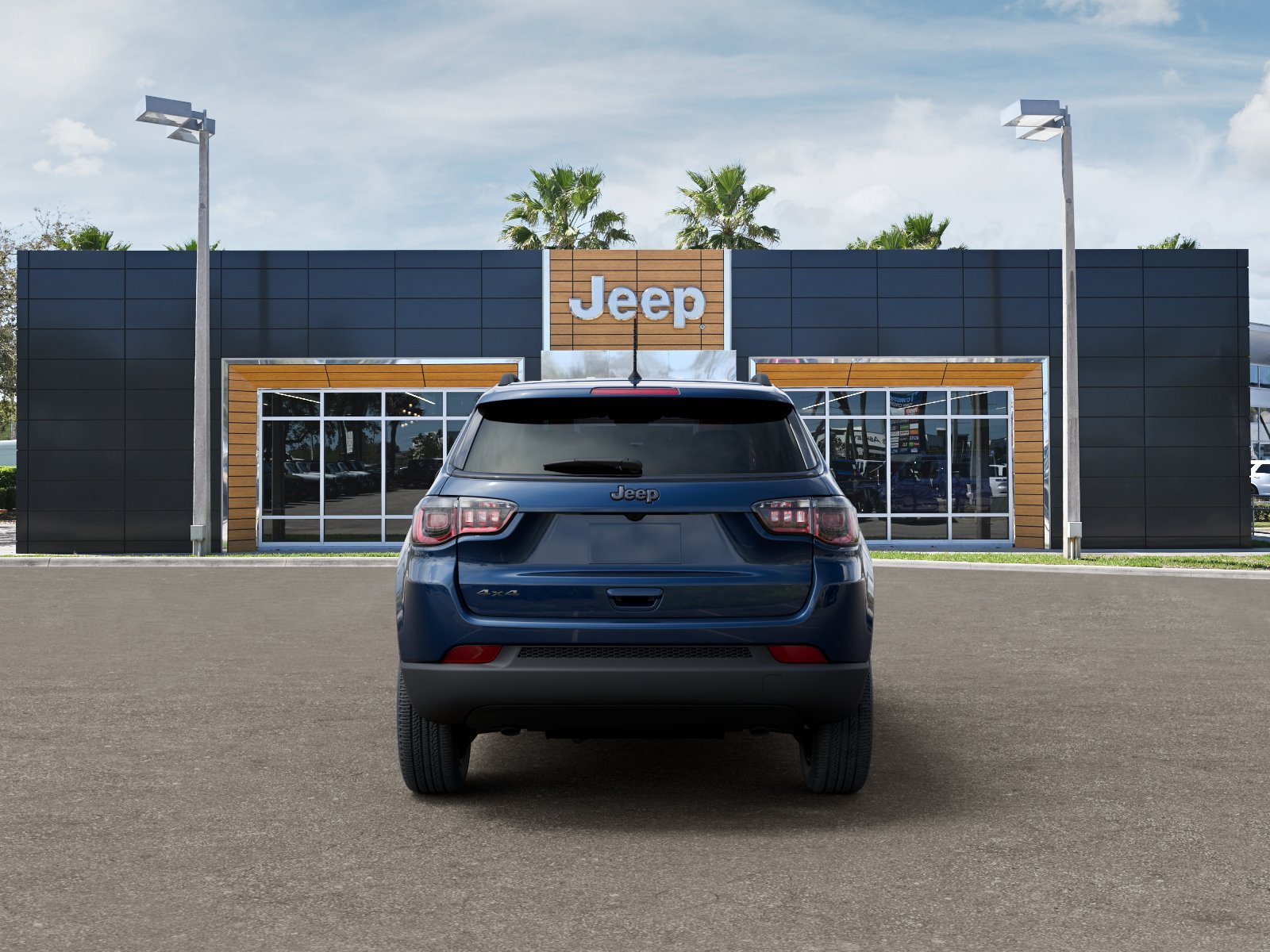 New 2026 Fathom Blue Pearl Coat Jeep Latitude Altitude image 7