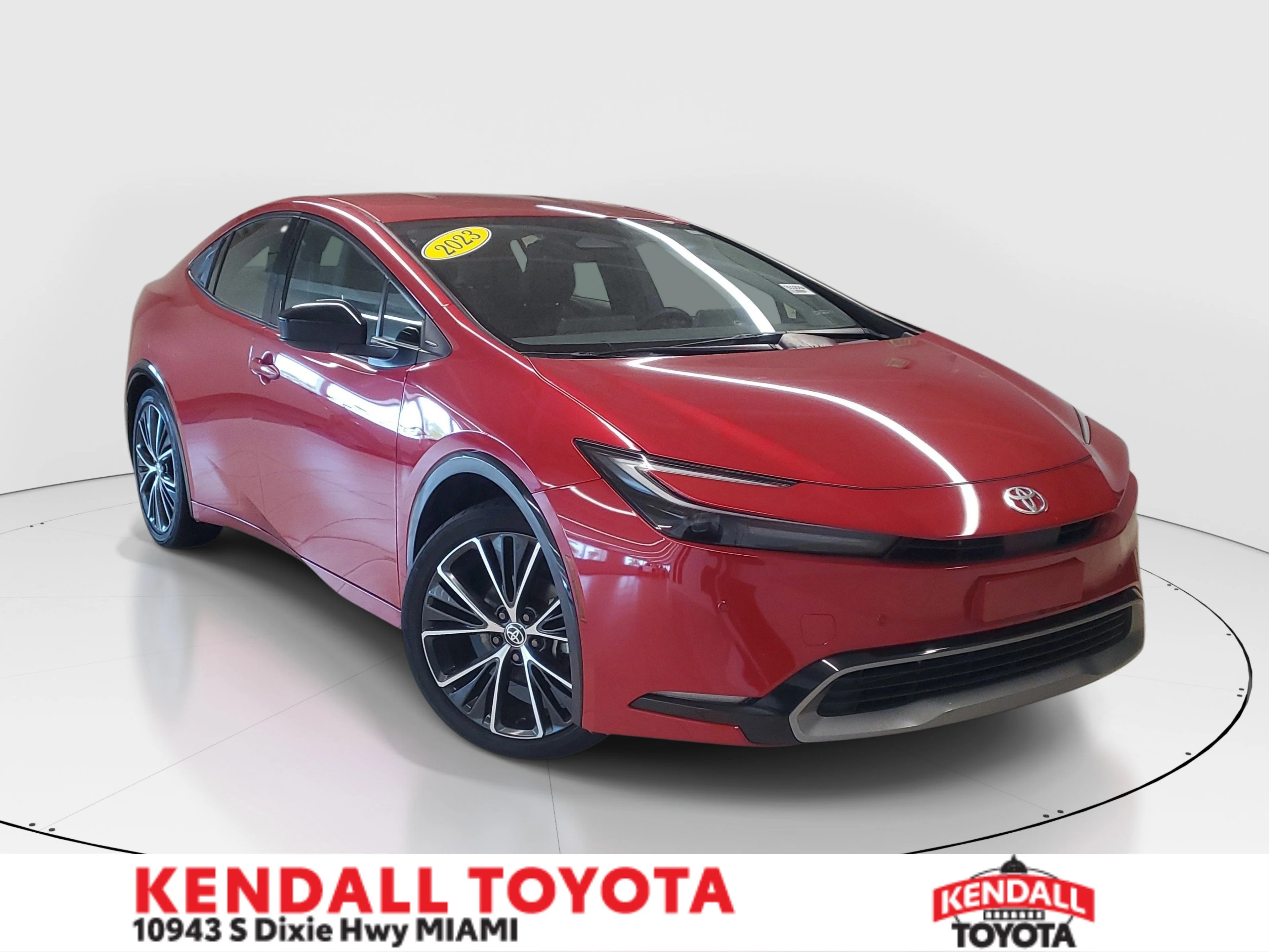 Used 2023 Red Toyota XLE image 1