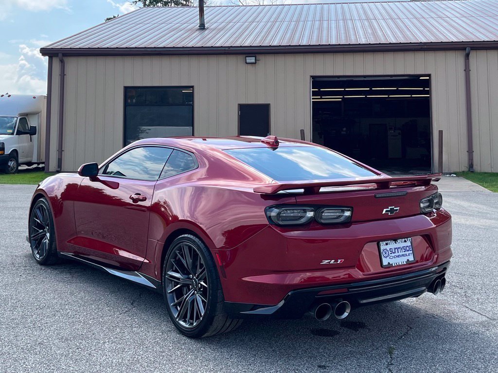 Used 2020 GARNET RED TINTCOAT Chevrolet ZL1 image 2