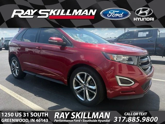 Used 2016 Ruby Red Metallic Tinted Clearcoat Ford Sport image 1