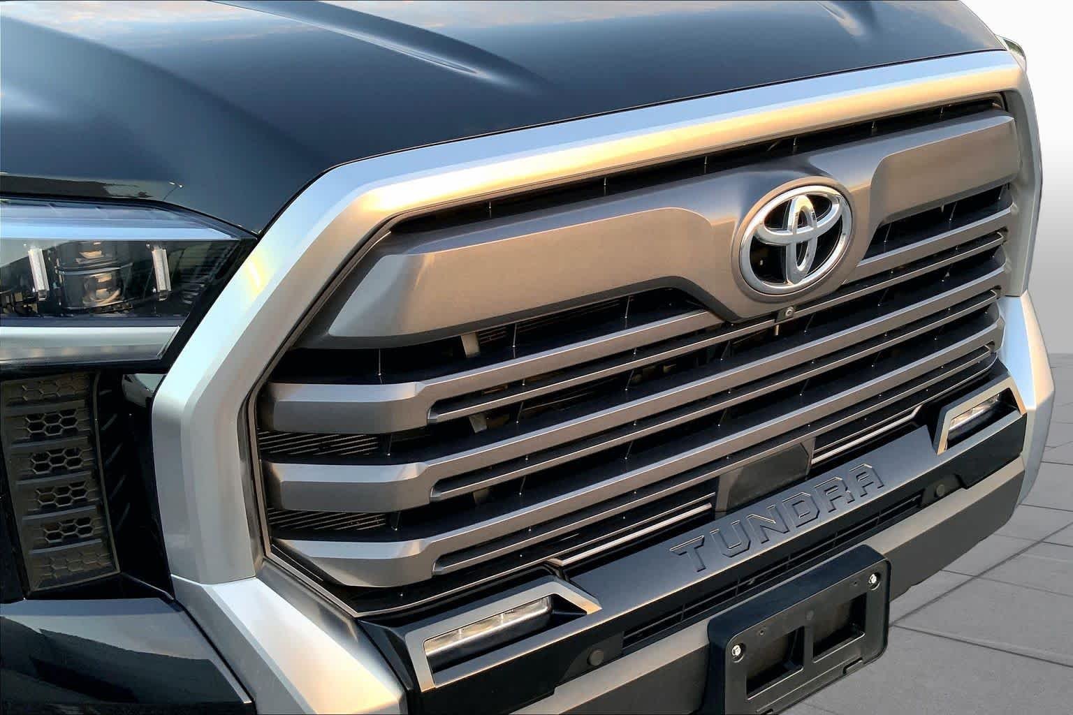 Used 2023 Midnight Black Metallic Toyota Limited image 29