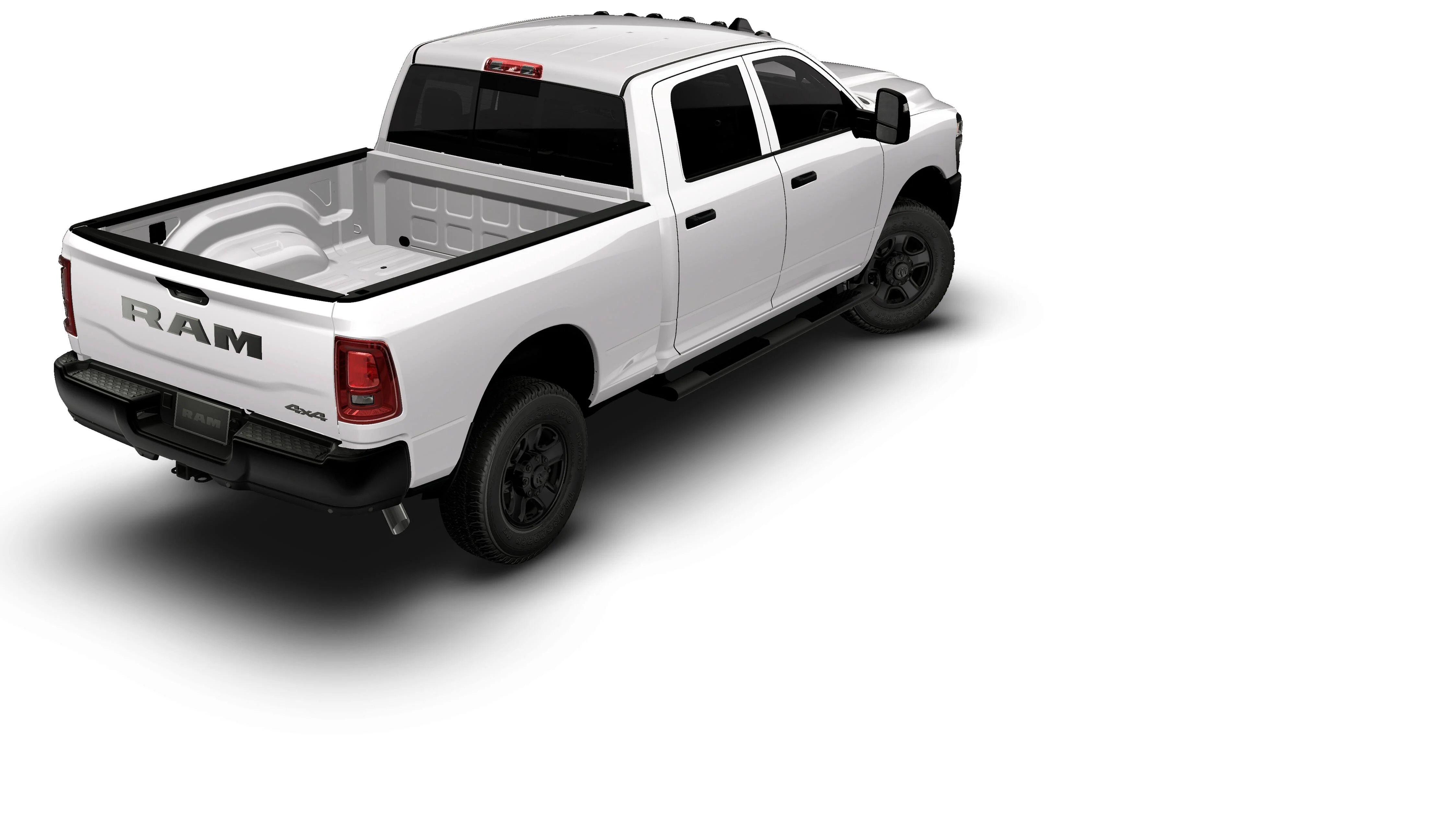 New 2026 Bright White Clear-Coat Exterior Paint RAM Tradesman image 14
