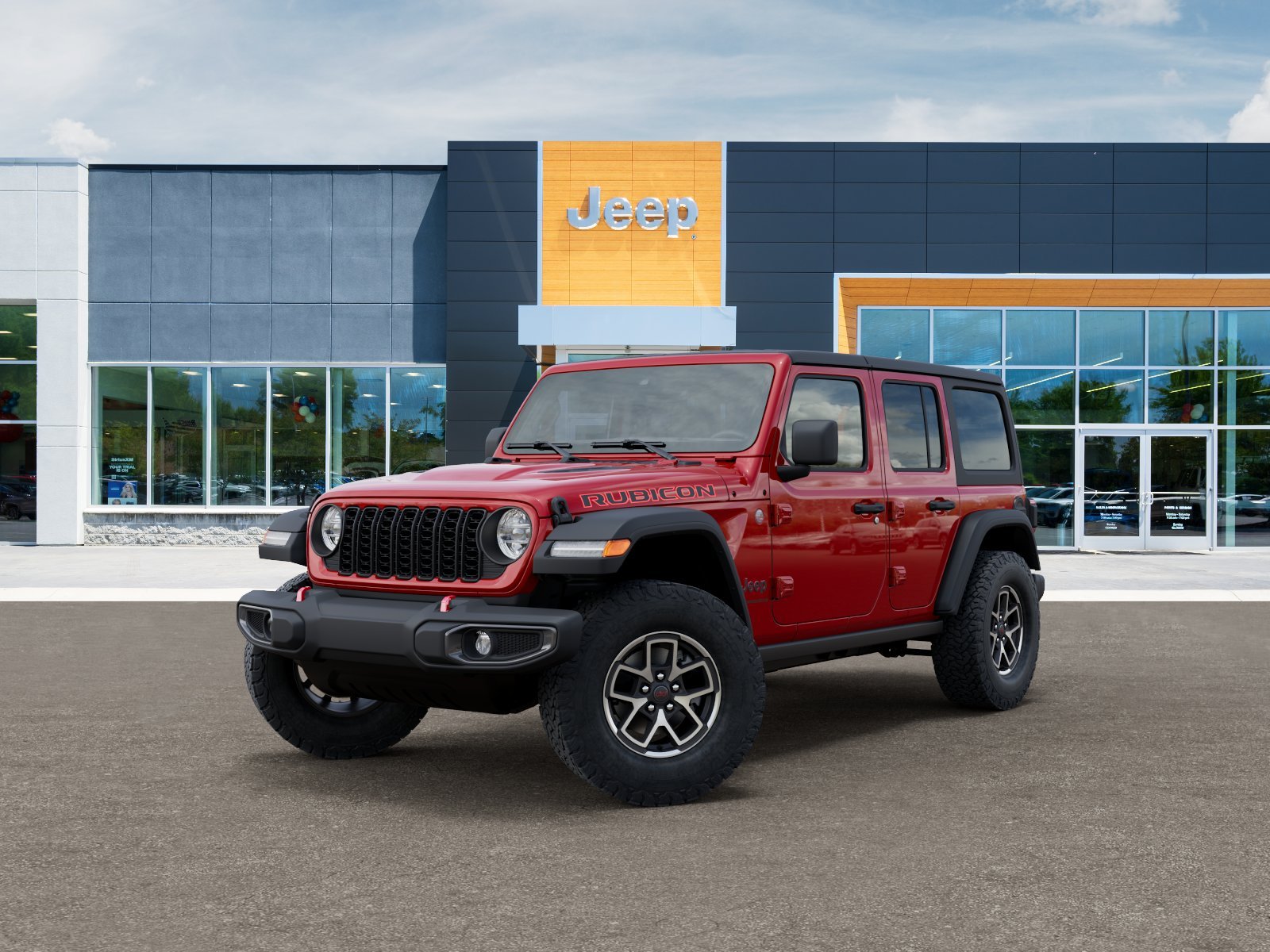 New 2026 Firecracker Red Clear-Coat Exterior Paint Jeep Rubicon image 27
