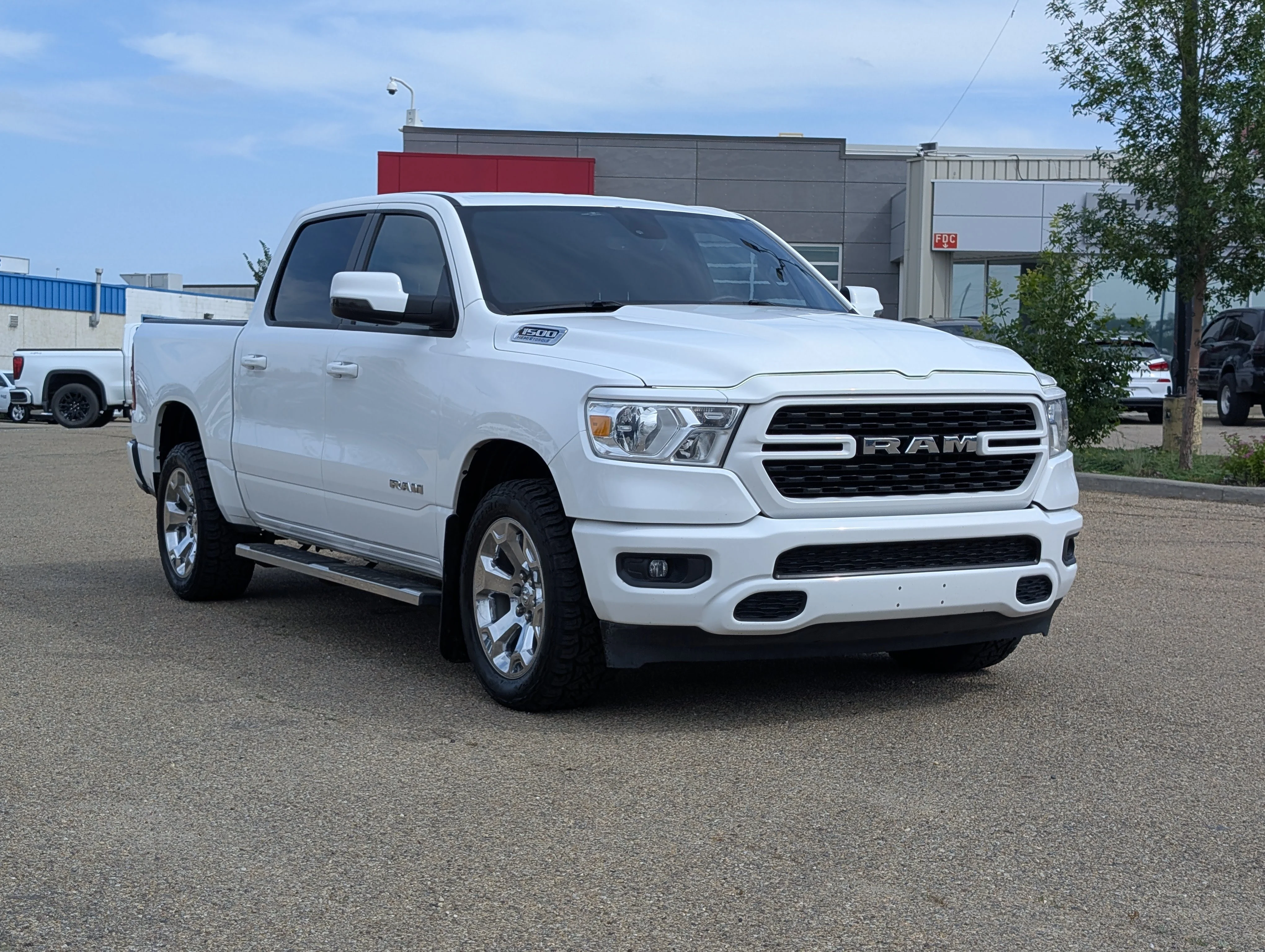 Used 2024 Bright White Ram Big Horn image 9