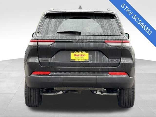 New 2025 Diamond Black Crystal Pearl-Coat Exterior Paint Jeep Limited image 5