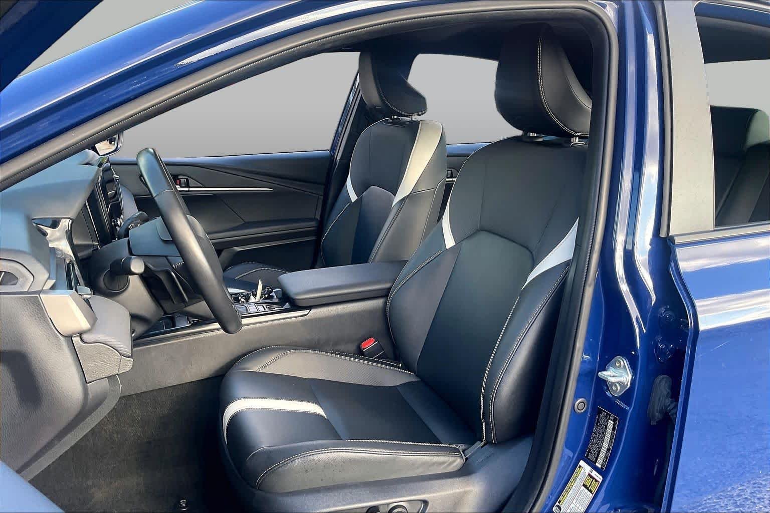 Used 2025 Reservoir Blue Toyota SE image 8