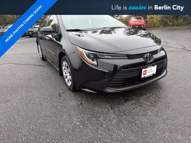 Certified Used 2024 Midnight Black Metallic Toyota LE image 1