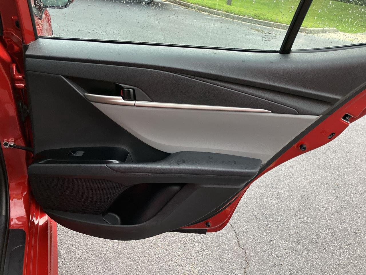Used 2025 Red (Supersonic Red) Toyota SE image 26