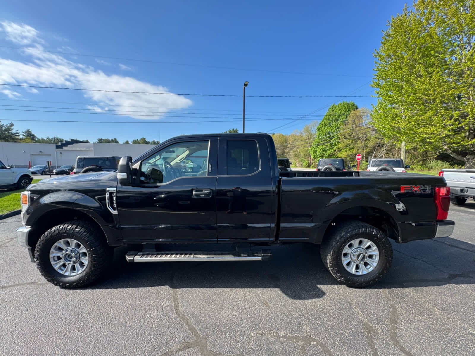 Used 2021 Agate Black Metallic Ford XLT image 2