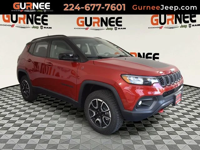 New 2026 Red Hot Pearl-Coat Exterior Paint Jeep Trailhawk image 1