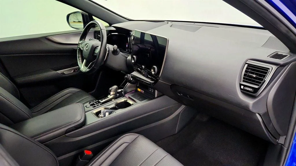 Used 2022 Ultrasonic Blue Mica 2.0 Lexus NX 450h+ F SPORT AWD w/ Panoramic View Monitor & 6.6kW Charger image 22