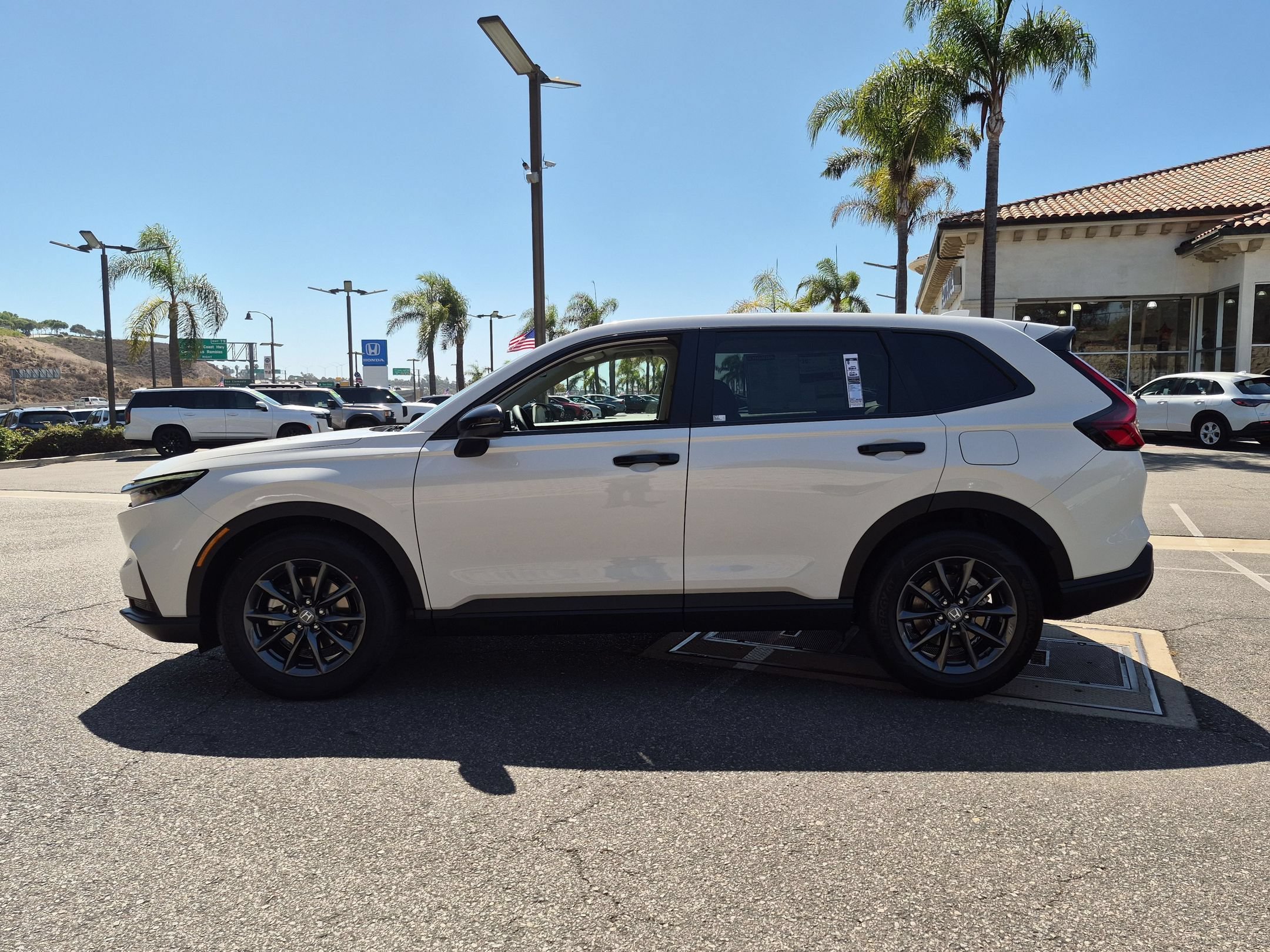 New 2027 Platinum White Pearl Honda EX-L image 8