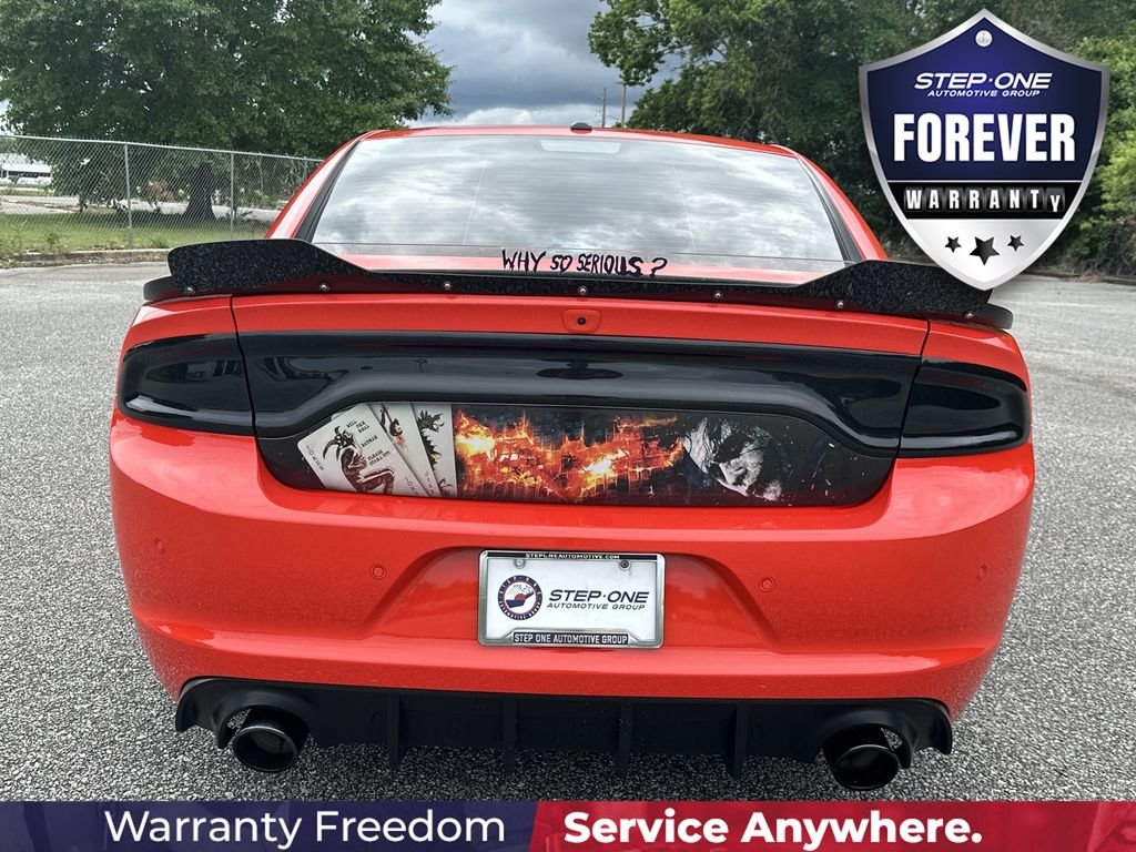 Used 2021 Orange Dodge SXT image 6