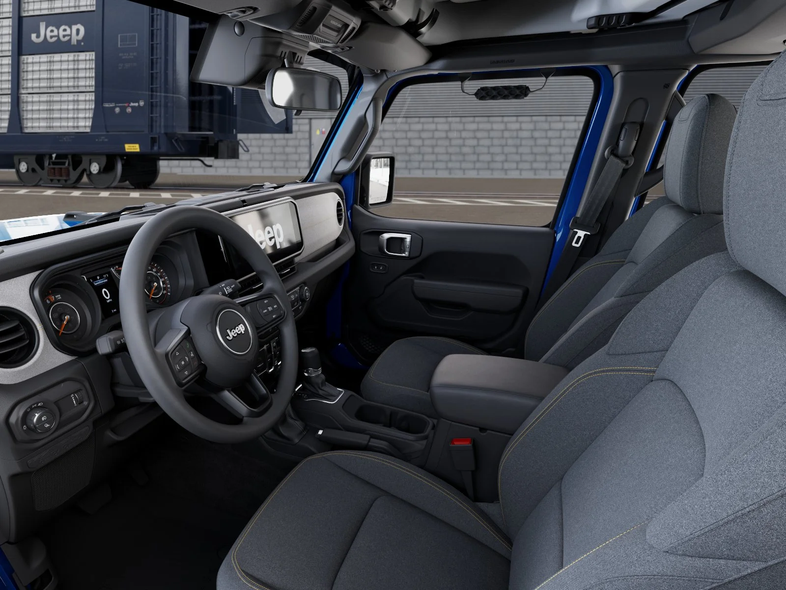 New 2026 Hydro Blue Pearl-Coat Exterior Paint Jeep  image 22