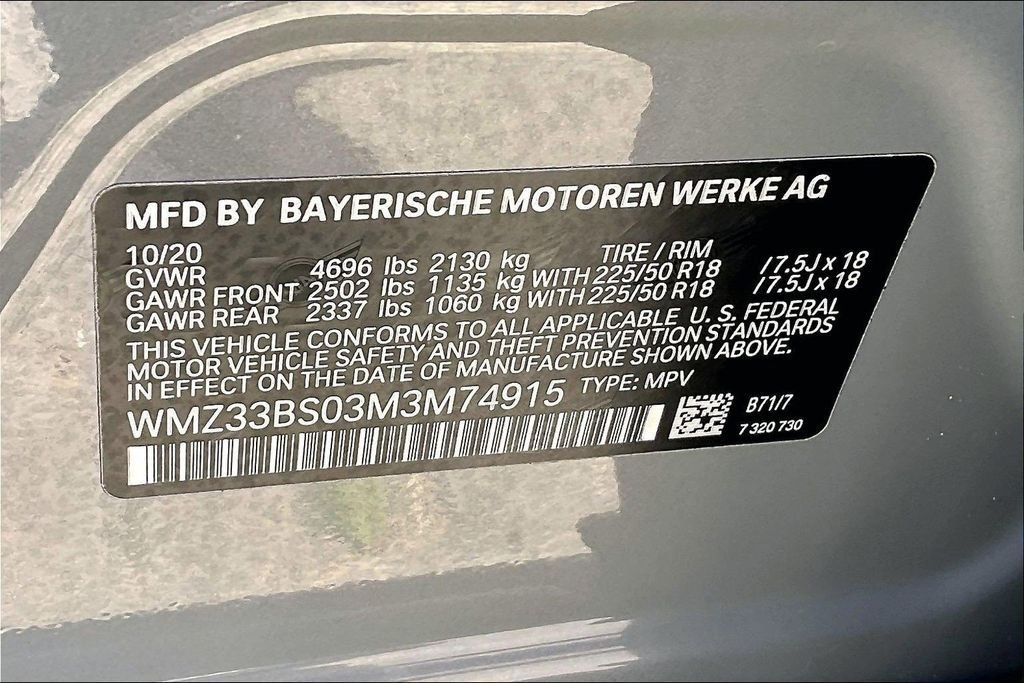 Used 2021 Gray MINI Base image 16