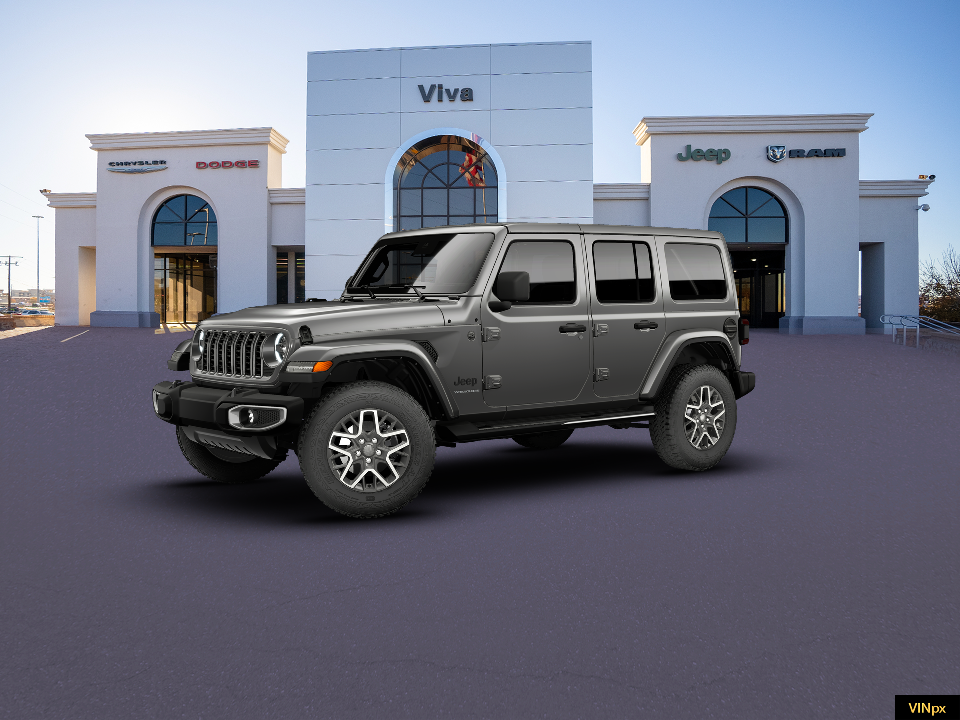 New 2026 Granite Crystal Metallic Clear-Coat Exterior Paint Jeep Sahara image 14