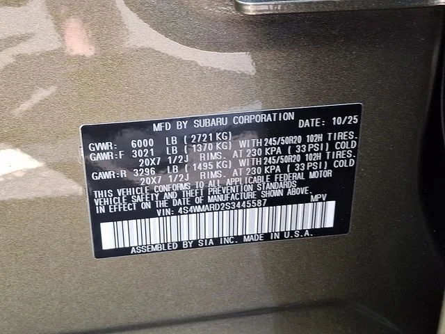 Used 2025 Brown Subaru Limited Bronze Edition image 29