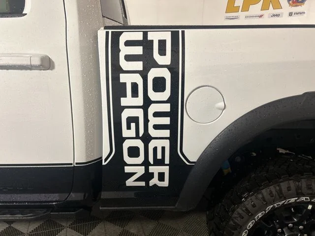 New 2026 Bright White Clear-Coat Exterior Paint RAM POWER WAGON image 15