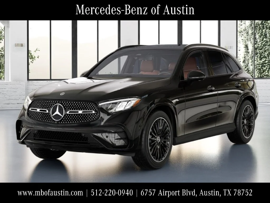 New 2027 Black Mercedes-Benz GLC 300 image 1