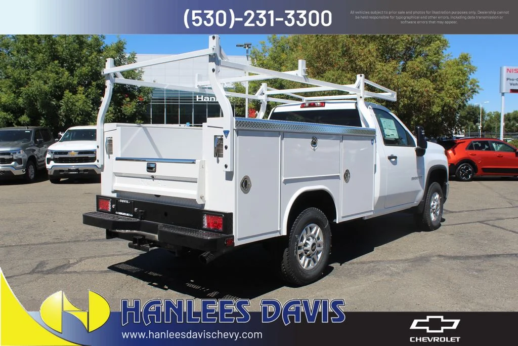 New 2026 White Chevrolet Work Truck image 7