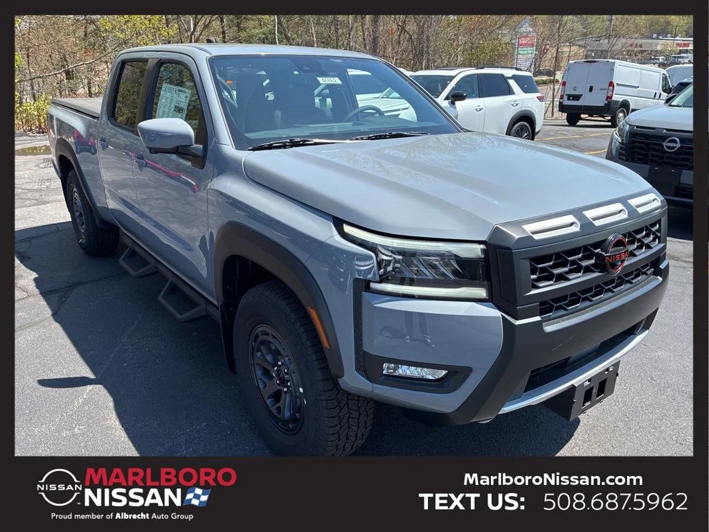 New 2026 Boulder Gray Pearl Nissan Crew Cab PRO-4X® Long Bed image 1