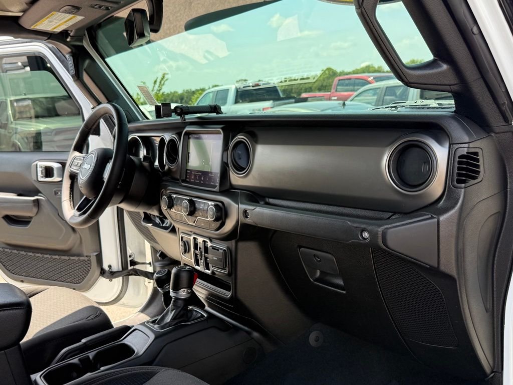 Used 2023 Bright White Clearcoat Jeep Willys image 16