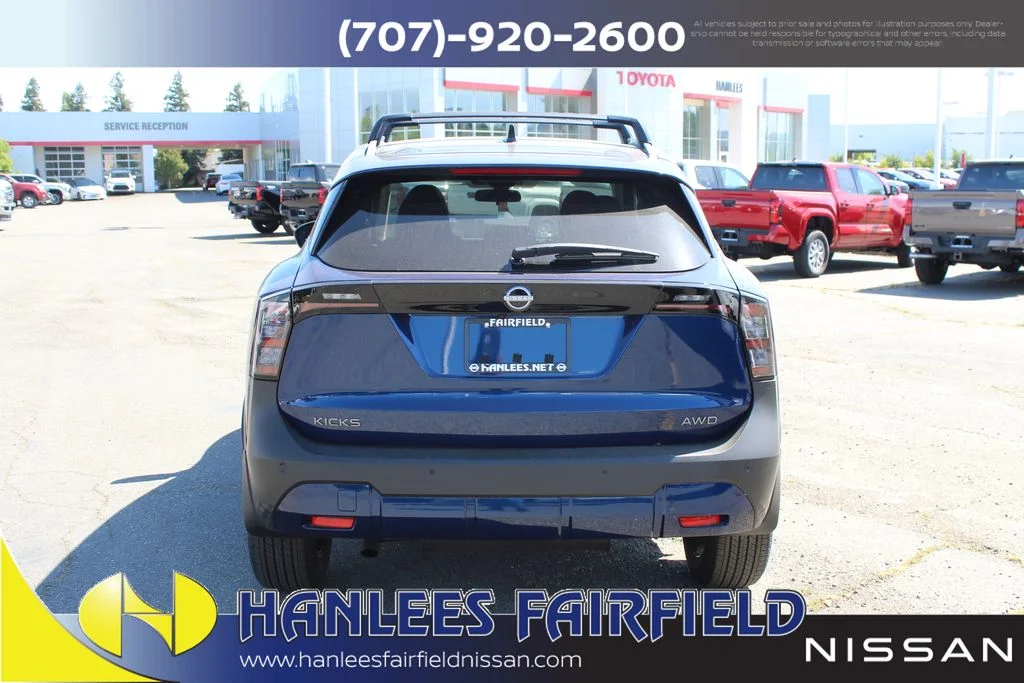 New 2026 Deep Blue Pearl Nissan SV image 8