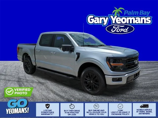 New 2026 Iconic Silver Metallic Ford XLT image 1