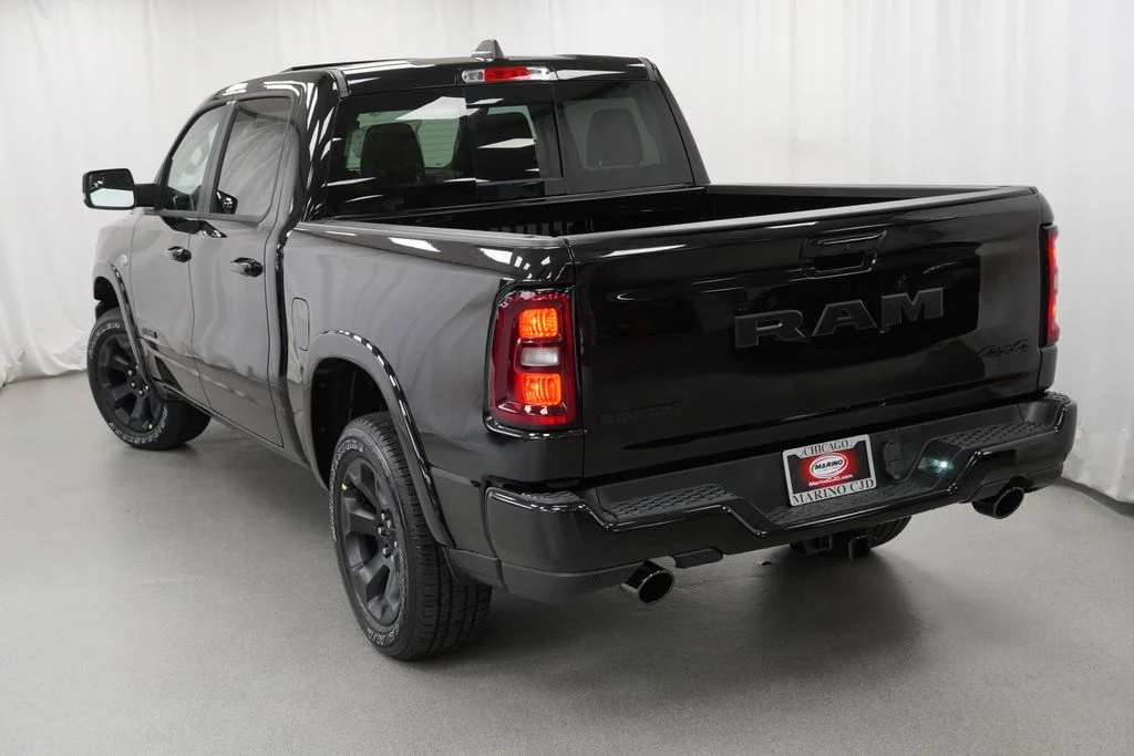 New 2026 Diamond Black Crystal Pearl-Coat Exterior Paint RAM Big Horn/Lone Star image 11