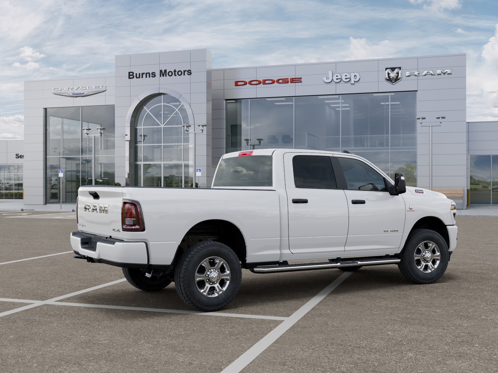 New 2026 Bright White Clear-Coat Exterior Paint RAM Lone Star image 30