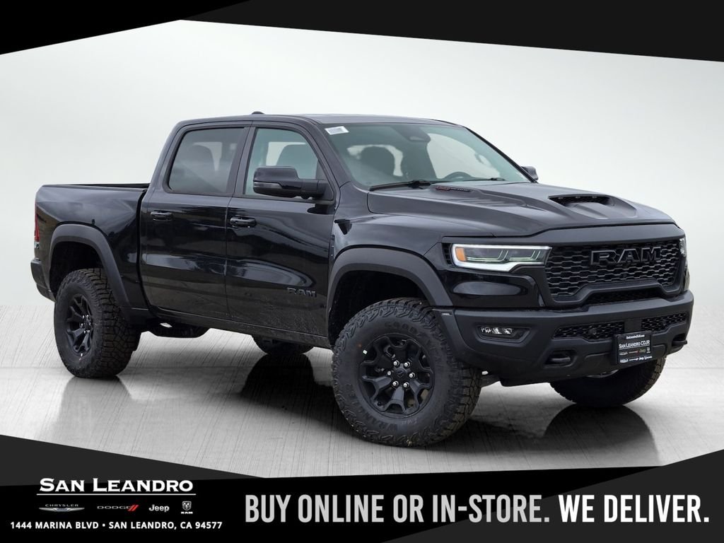 New 2026 Diamond Black Crystal Pearl-Coat Exterior Paint RAM RHO image 1