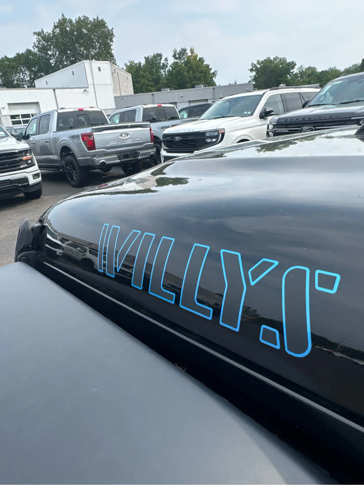 Used 2024 Black Clearcoat Jeep Willys image 10