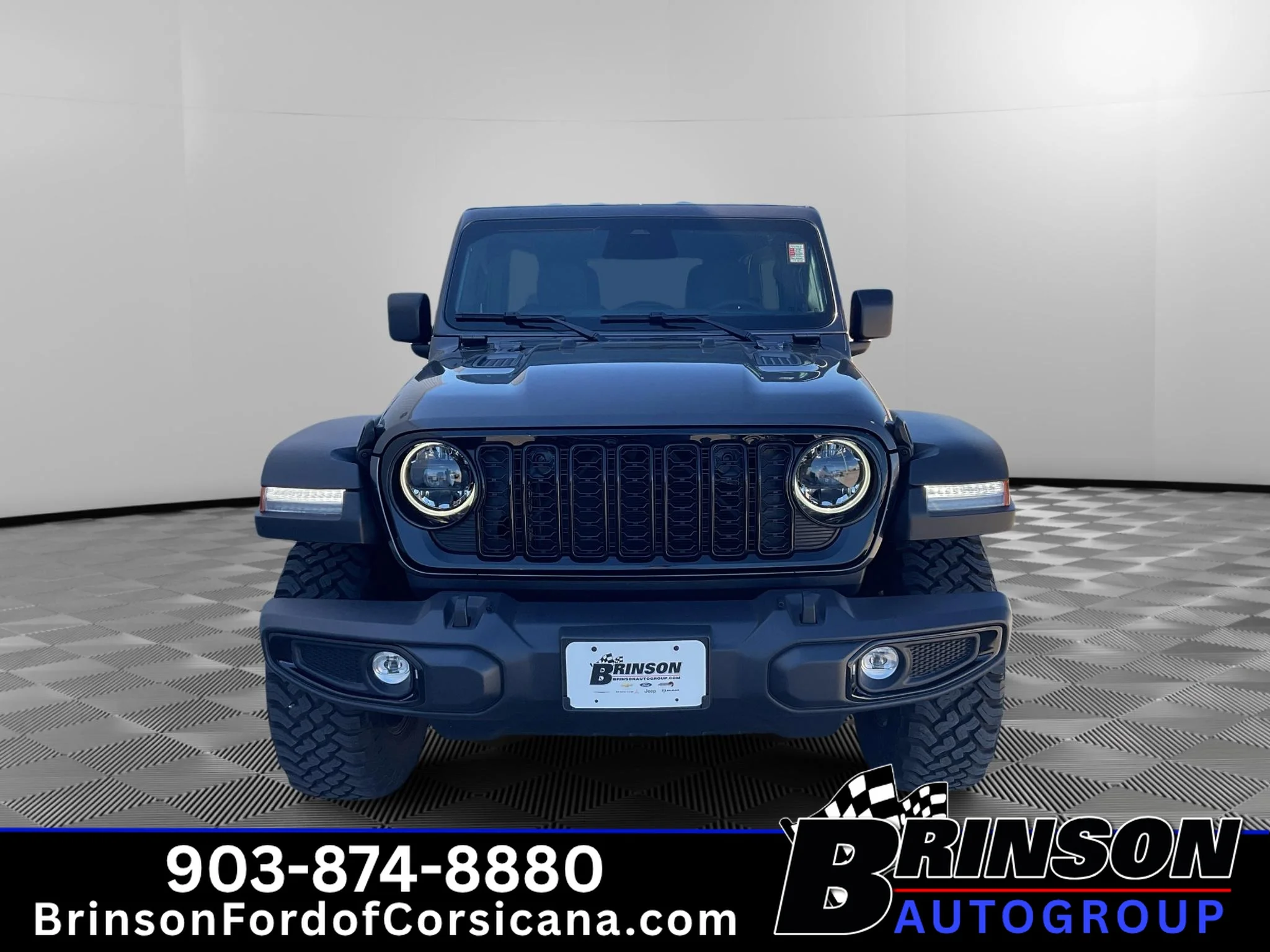 Used 2026 Granite Crystal Clearcoat Metallic Jeep Willys image 2