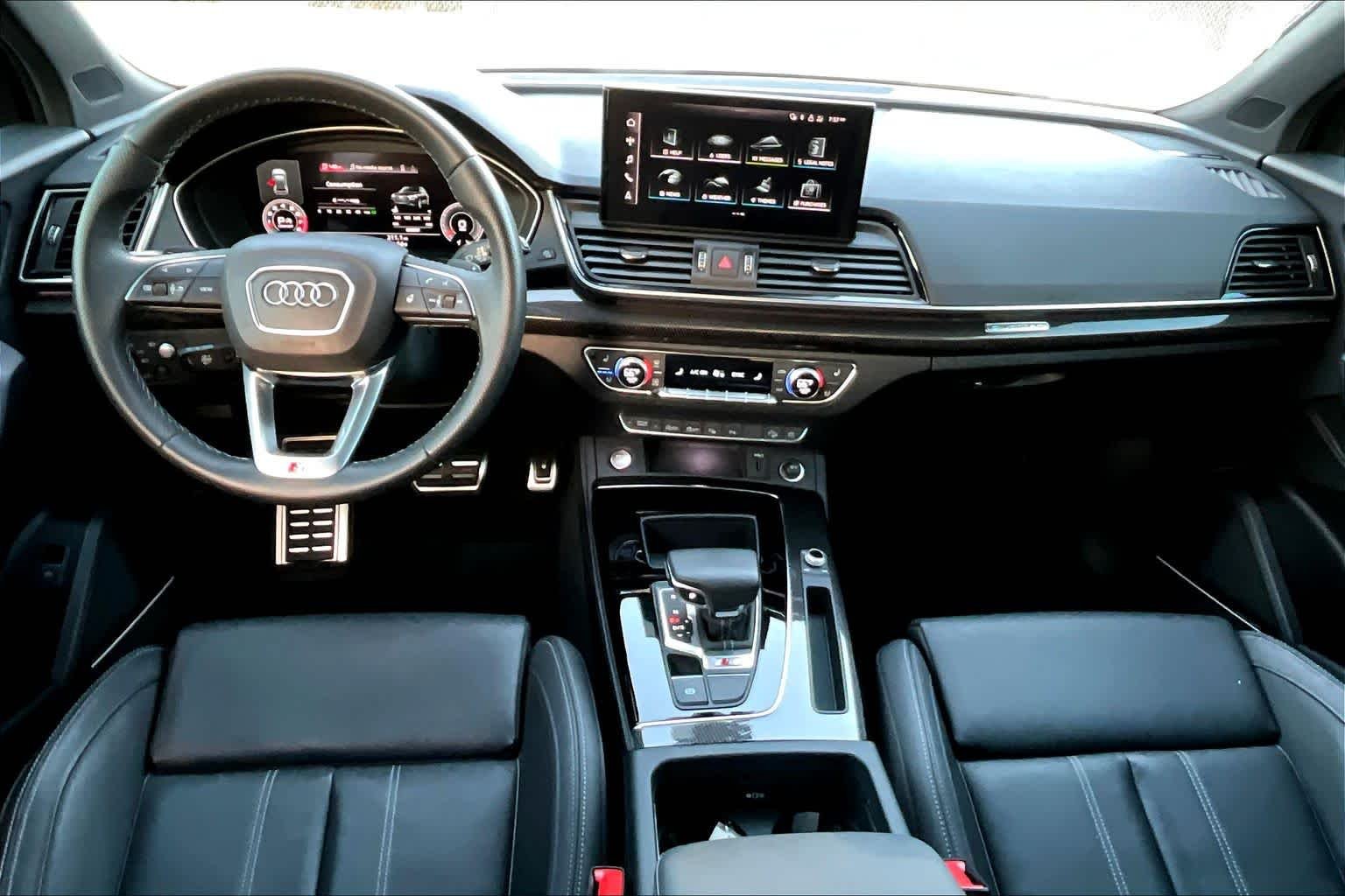 Used 2023 Daytona Gray Pearl Effect Audi Prestige image 14