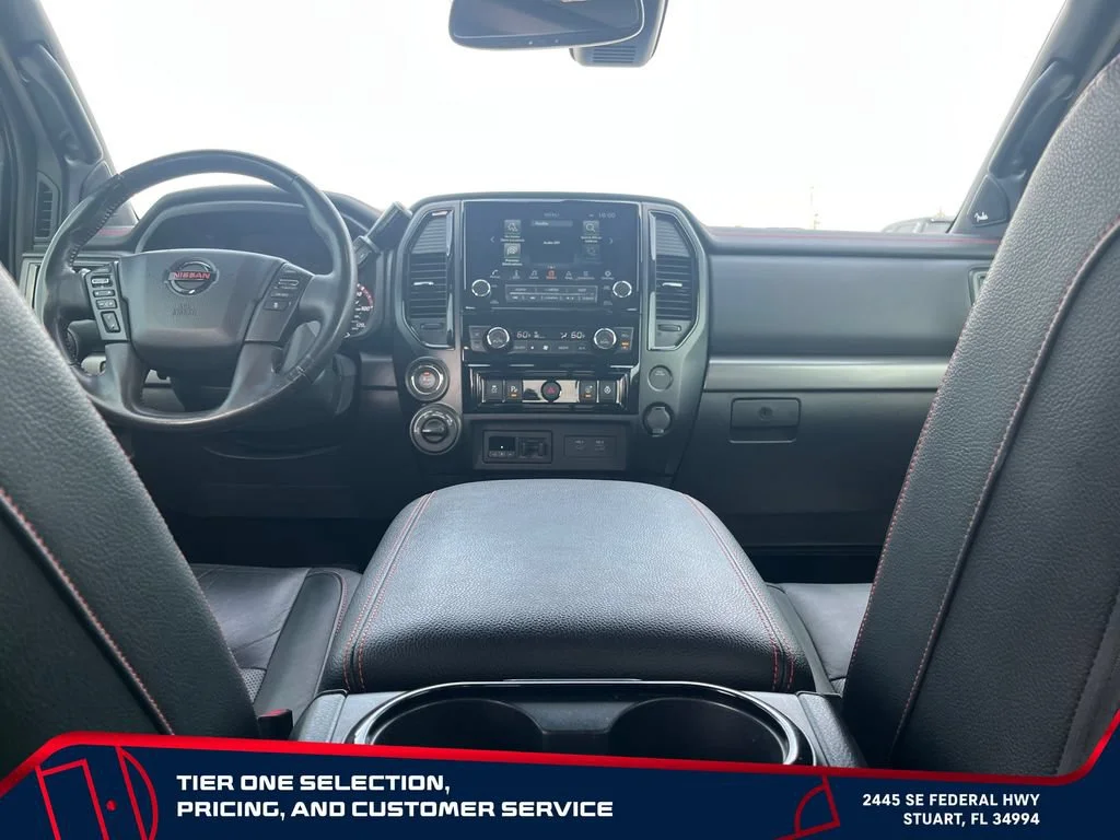 Used 2021 White Nissan Crew Cab PRO-4X 4x4 image 15