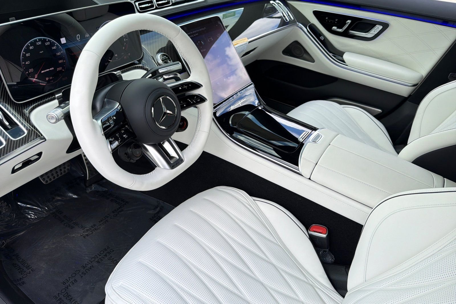 New 2026 MANUFAKTUR Exclusive Arabian Grey Non-Metallic Mercedes-Benz S 63 E AMG® image 16