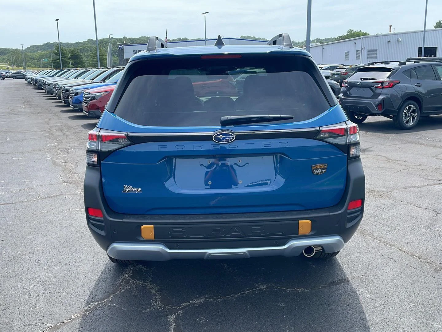 New 2026 Geyser Blue Subaru Wilderness image 4